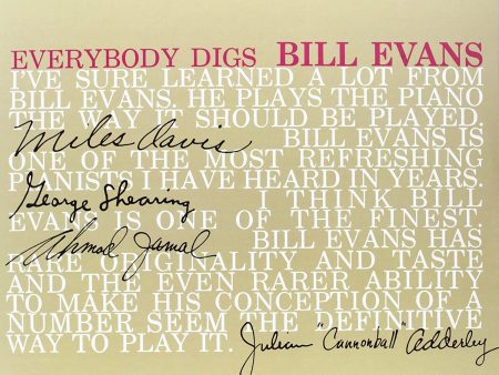 Bill Evans - Everybody Digs Bill Evans on Sale