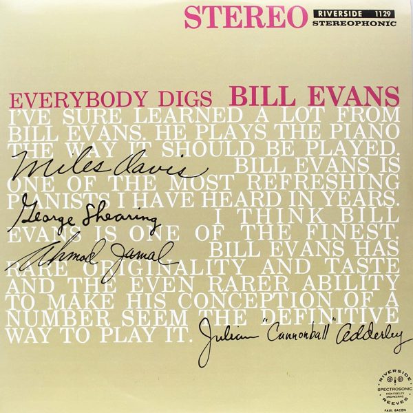 Bill Evans - Everybody Digs Bill Evans on Sale